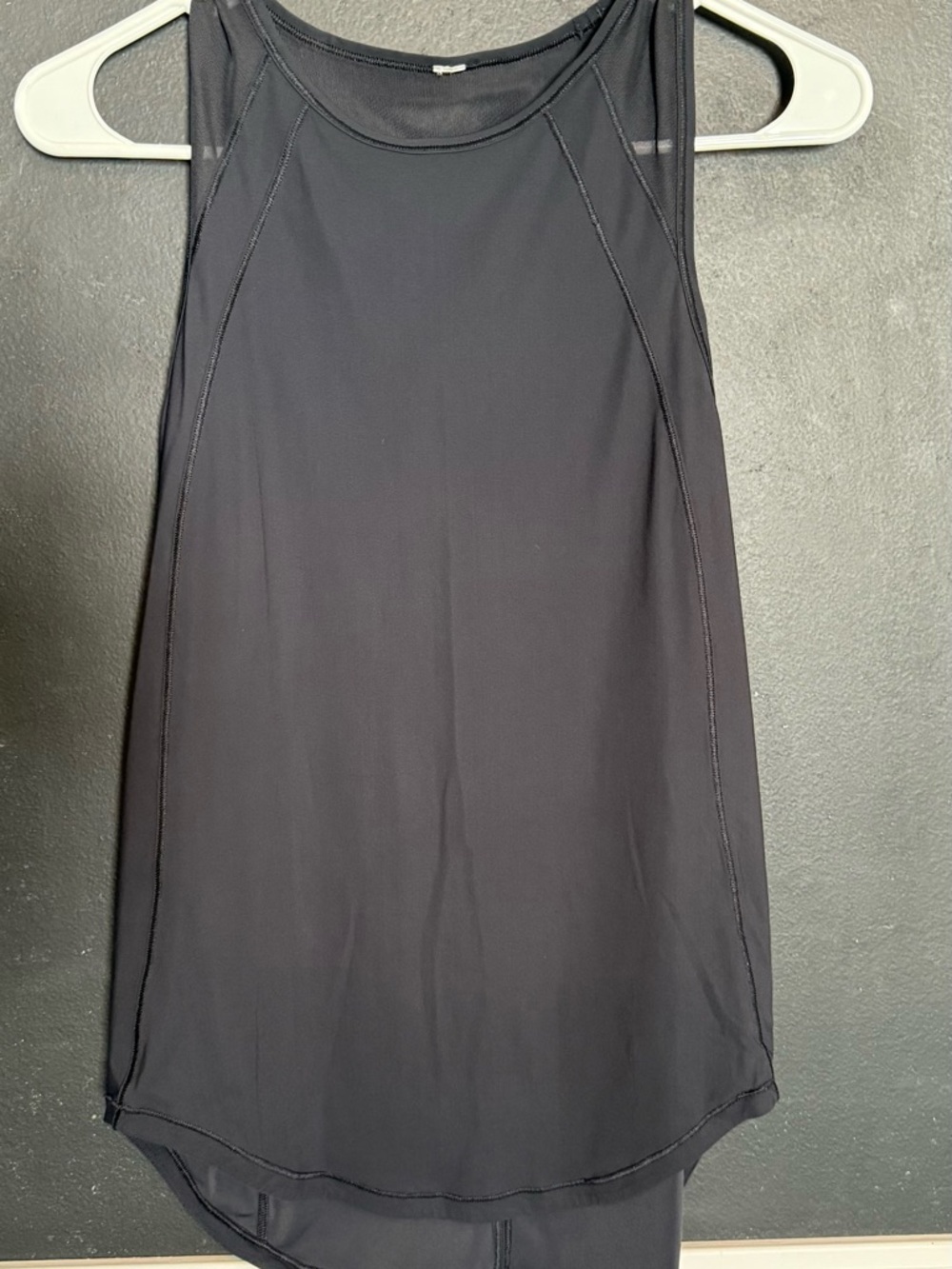 lululemon athletica Black Racerback Tank Top